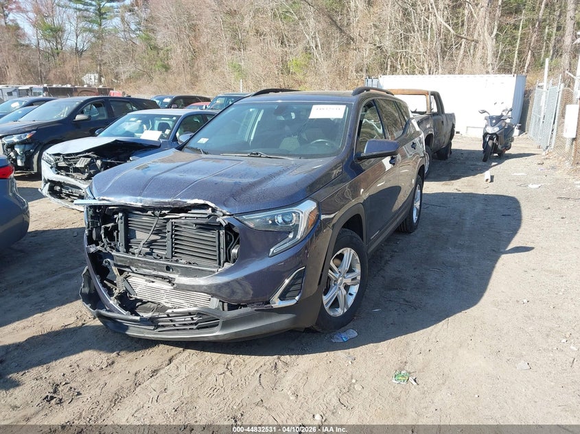 2018 Gmc Terrain 1.5 Sle blue Lot 111044832531 Vin 3GKALTEV3JL149416