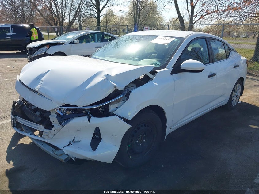 2024 Nissan Sentra S Xtronic Cvt 3N1AB8BV7RY216651 photo 1