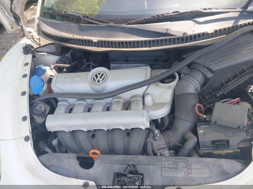 2008 Volkswagen New Beetle Black Tie Edition/Triple White VIN: 3VWFG31C38M518447 Lot: 44832564