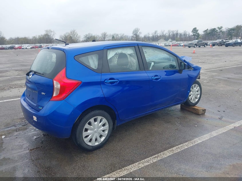 2015 Nissan Versa 1.6 Note S (Sr)/S Plus/Sl/Sr/Sv blue Lot 111044832607 Vin 3N1CE2CPXFL417756