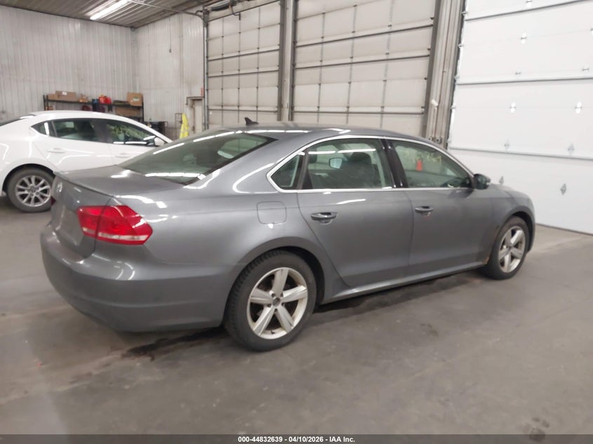 2013 Volkswagen Passat 2.5L Se VIN: 1VWBH7A31DC018740 Lot: 44832639