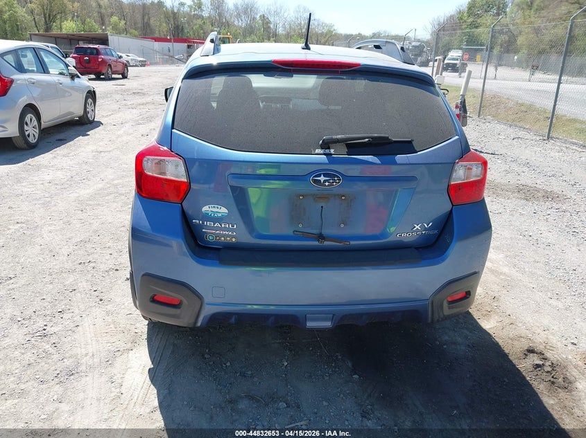 2014 Subaru Xv Crosstrek 2.0I Premium VIN: JF2GPACC6E8334128 Lot: 44832653