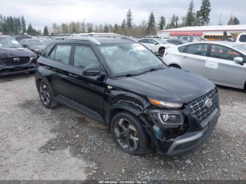 2020 Hyundai Venue Sel VIN: KMHRC8A33LU025537 Lot: 44832658