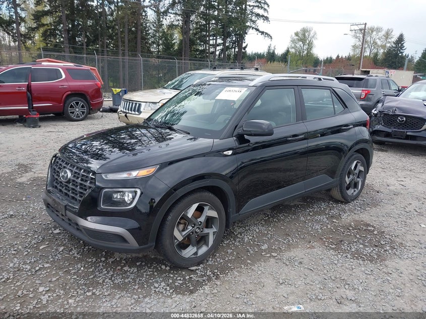 2020 Hyundai Venue Sel VIN: KMHRC8A33LU025537 Lot: 44832658