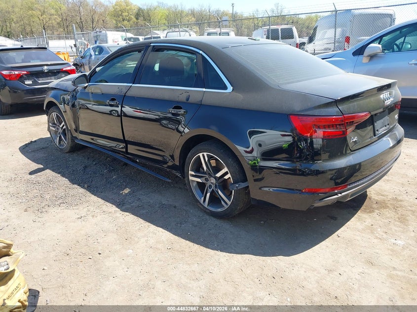Vin: wauenaf49hn001330, lot: 45329965, audi a4 2.0t premium 20173