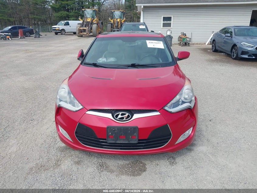 2014 Hyundai Veloster Base W/Gray VIN: KMHTC6AD0EU207184 Lot: 44832697
