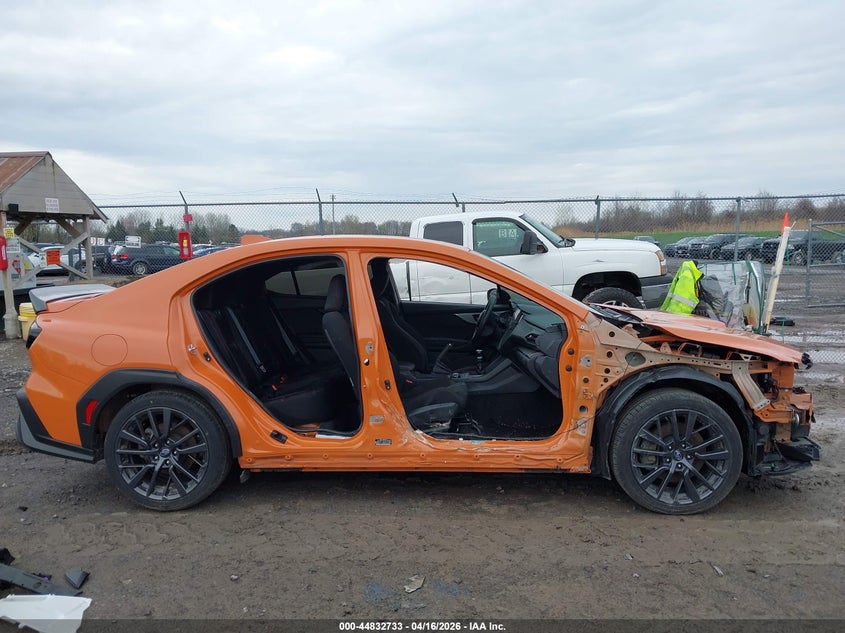 2023 Subaru Wrx 2.4 Wrx Premium orange Lot 111044832733 Vin JF1VBAF67P9819455