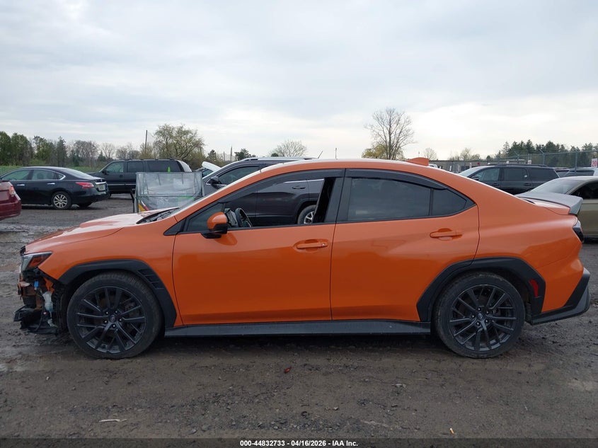 2023 Subaru Wrx 2.4 Wrx Premium orange Lot 111044832733 Vin JF1VBAF67P9819455