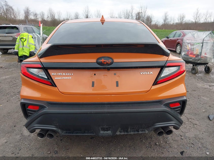 2023 Subaru Wrx 2.4 Wrx Premium orange Lot 111044832733 Vin JF1VBAF67P9819455