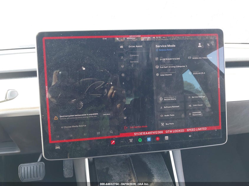 2019 Tesla Model 3 Long Range/Mid Range/Standard Range/Standard Range Plus black Lot 111044832754 Vin 5YJ3E1EA4KF412366