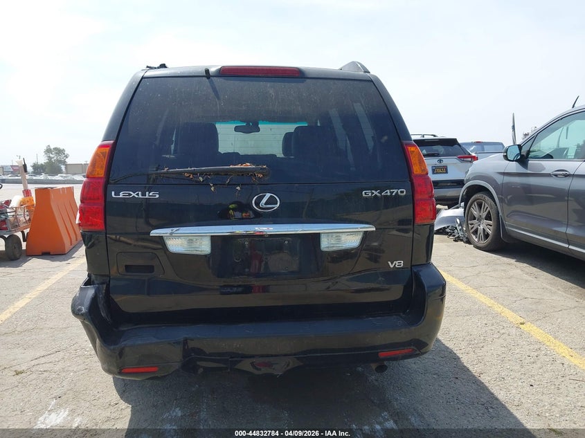 2005 Lexus Gx 470 VIN: JTJBT20X150083371 Lot: 44832784