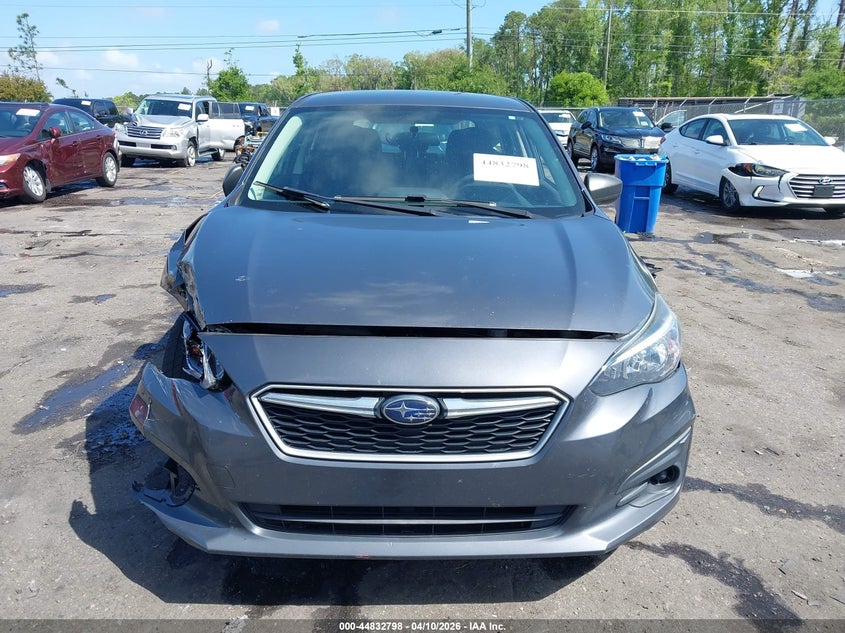 2018 Subaru Impreza 2.0 2.0i Grey Lot 111044832798 Vin 4S3GTAA68J3749742