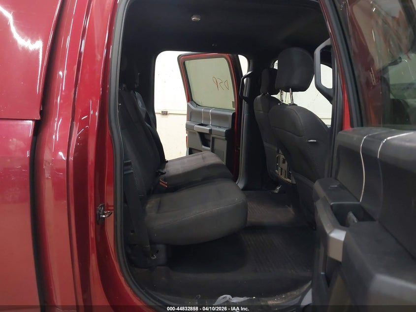 2018 Ford F-150 5.0 Xlt red Lot 111044832858 Vin 1FTEW1E56JFD26009