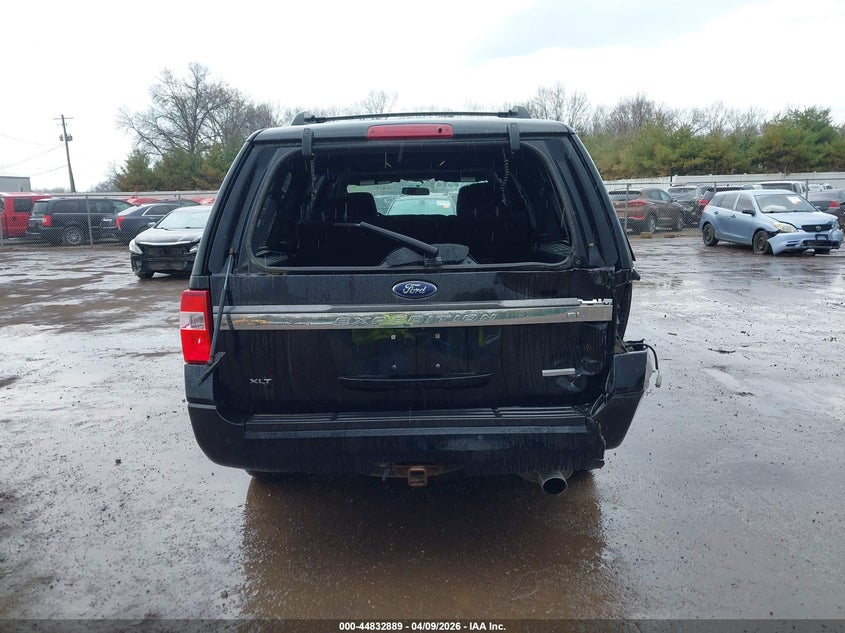 2017 Ford Expedition 3.5 El Xlt black Lot 111044832889 Vin 1FMJK1JTXHEA03821