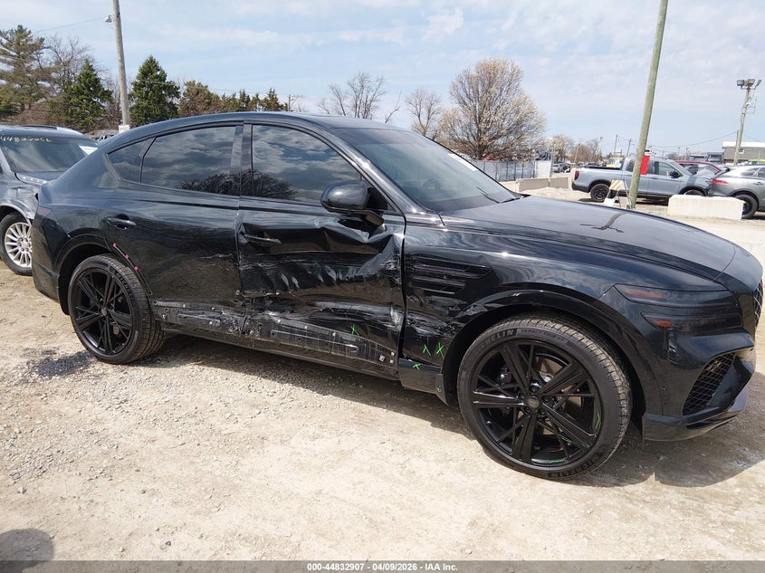 2026 Genesis Gv80 3.5 Gv80 Coupe 3.5T E-Sc Prestige Black Awd black Lot 111044832907 Vin KMUJDESC5TU297127