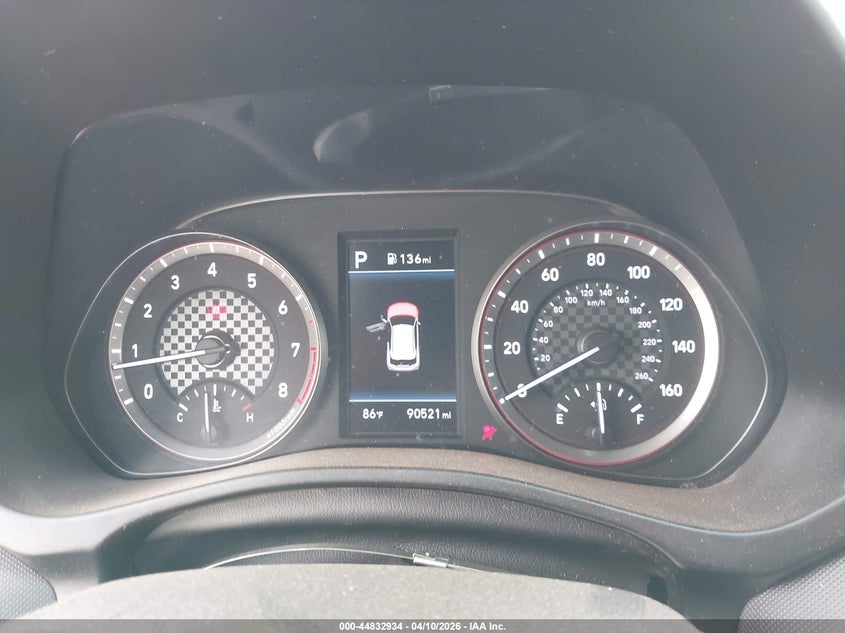 2019 Hyundai Veloster 2.0 Premium VIN: KMHTG6AF4KU003456 Lot: 44832934