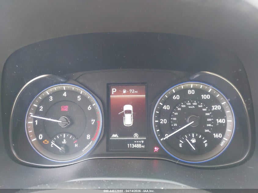 2022 Hyundai Kona Se VIN: KM8K22AB8NU873358 Lot: 44832988