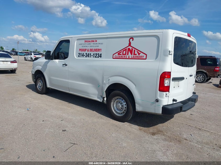 2017 Nissan Nv Cargo Nv2500 Hd S V6 VIN: 1N6BF0KY8HN808392 Lot: 44833014