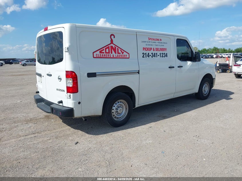 2017 Nissan Nv Cargo Nv2500 Hd S V6 VIN: 1N6BF0KY8HN808392 Lot: 44833014