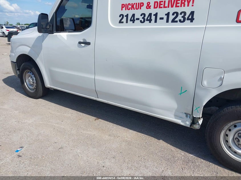 2017 Nissan Nv Cargo Nv2500 Hd S V6 VIN: 1N6BF0KY8HN808392 Lot: 44833014