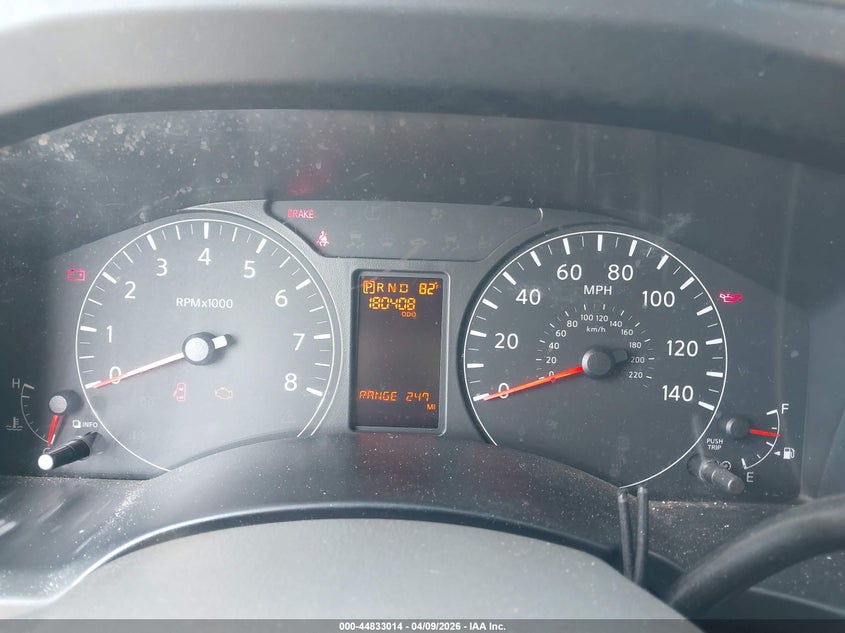 2017 Nissan Nv Cargo Nv2500 Hd S V6 VIN: 1N6BF0KY8HN808392 Lot: 44833014