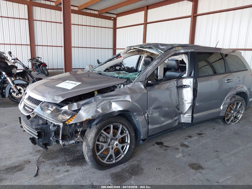2017 Dodge Journey 3.6 Gt silver Lot 111044833058 Vin 3C4PDCEG7HT625536