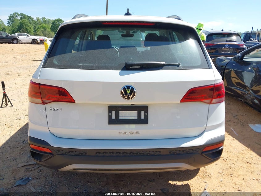 2024 Volkswagen Taos 1.5T S VIN: 3VV5X7B22RM098694 Lot: 44833108