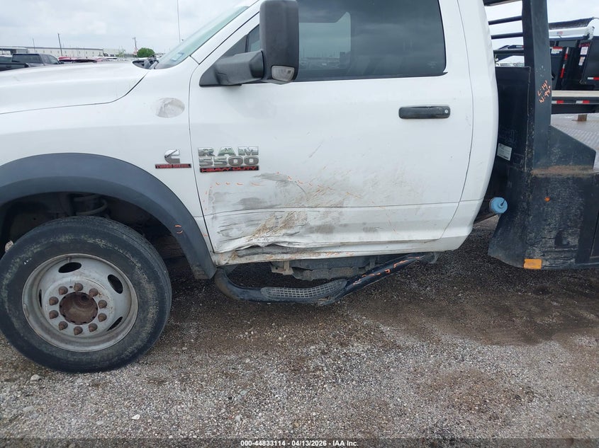 2018 Ram 5500 Chassis Tradesman/Slt VIN: 3C7WRMDL0JG137418 Lot: 44833114