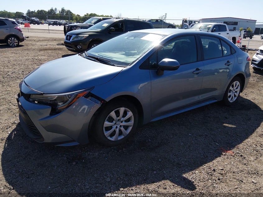 2023 Toyota Corolla 2.0 Le grey Lot 111044833182 Vin 5YFB4MDE8PP031264