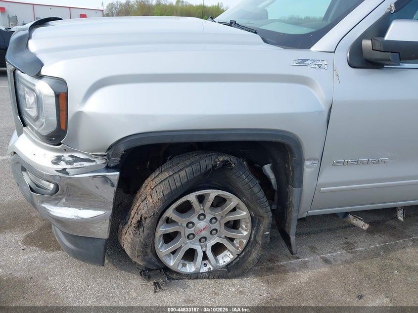 2017 Gmc SIERRA 5.3 1500 Sle silver Lot 111044833187 Vin 1GTV2MEC6HZ354056