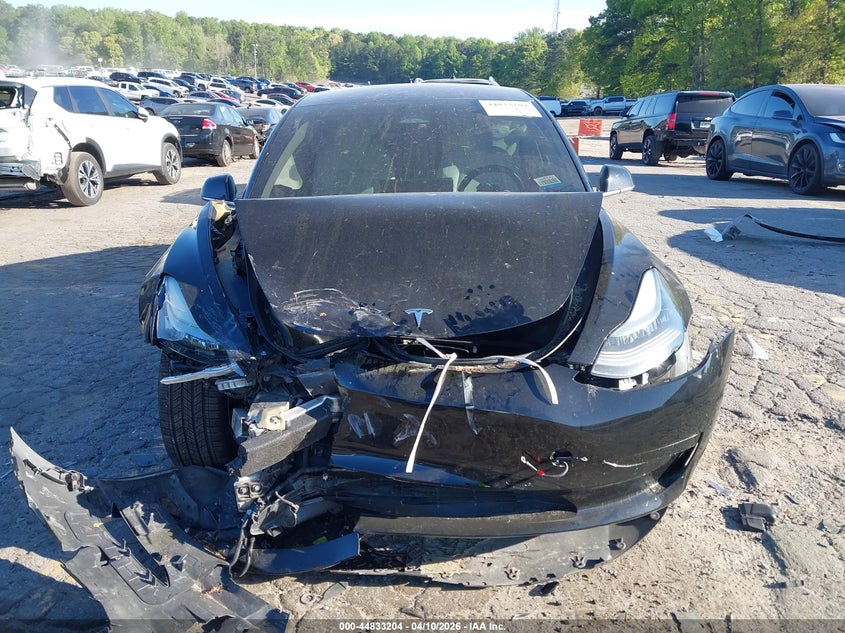 2018 Tesla Model 3 Long Range performance Black Lot 111044833204 Vin 5YJ3E1EB2JF078636