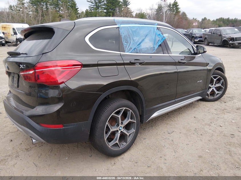 2018 BMW X1 2.0 xDrive28I black Lot 111044833226 Vin WBXHT3C30J5F91099