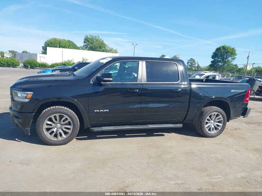 2021 Ram 1500 Laramie 4X4 5'7 Box VIN: 1C6SRFJT6MN791127 Lot: 44833263