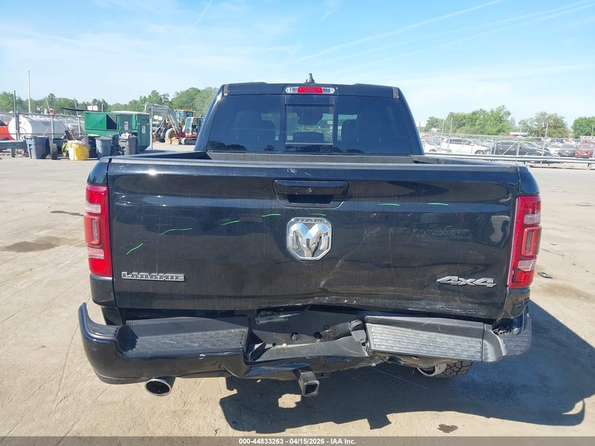 2021 Ram 1500 Laramie 4X4 5'7 Box VIN: 1C6SRFJT6MN791127 Lot: 44833263