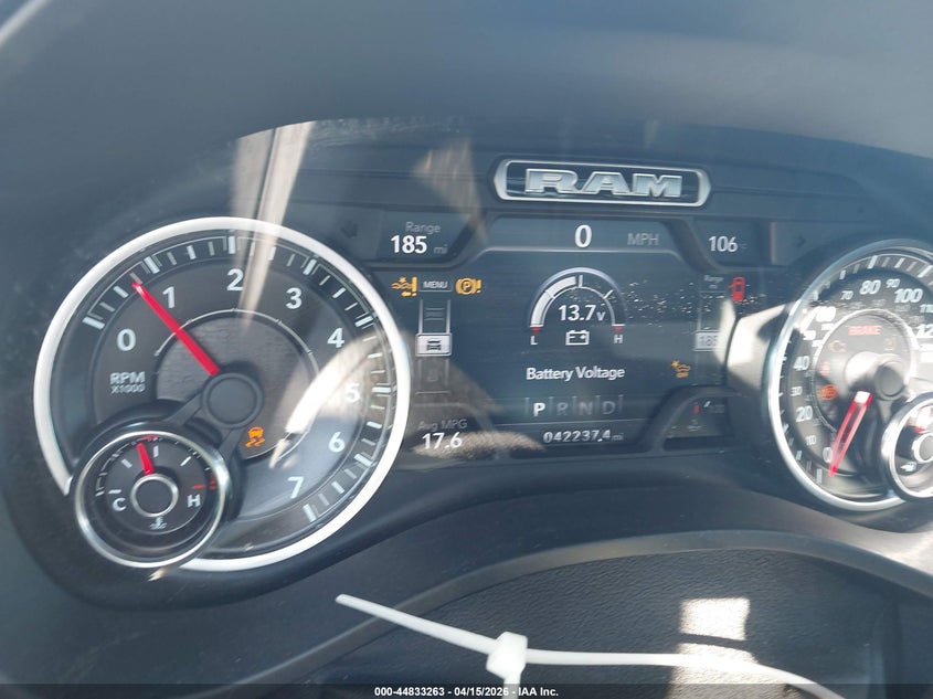 2021 Ram 1500 Laramie 4X4 5'7 Box VIN: 1C6SRFJT6MN791127 Lot: 44833263