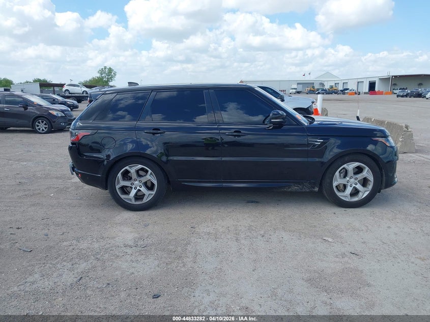 2019 Land Rover Range Rover Sport Hse VIN: SALWR2RV6KA832345 Lot: 44833282