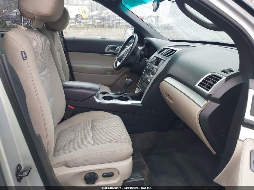 1FM5K7D82EGC44719 2014 Ford Explorer 3.5 Xlt silver