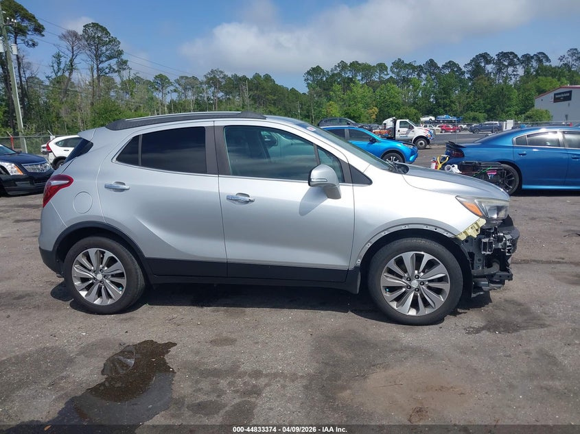 2018 Buick Encore 1.4 Preferred silver Lot 111044833374 Vin KL4CJASBXJB506773