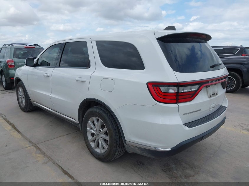 Vin: 1c4rdhag3mc694354, lot: 45330707, dodge durango sxt rwd 20213