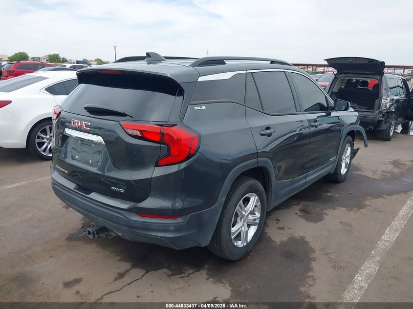 2018 Gmc Terrain 1.5 Sle grey Lot 111044833437 Vin 3GKALTEV1JL194578