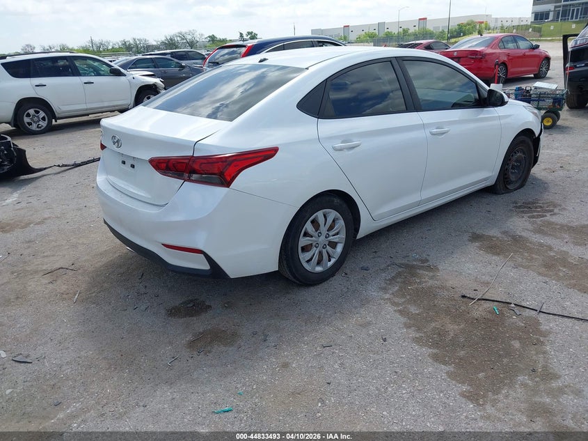 2020 Hyundai Accent 1.6 Se white Lot 111044833493 Vin 3KPC24A61LE104798