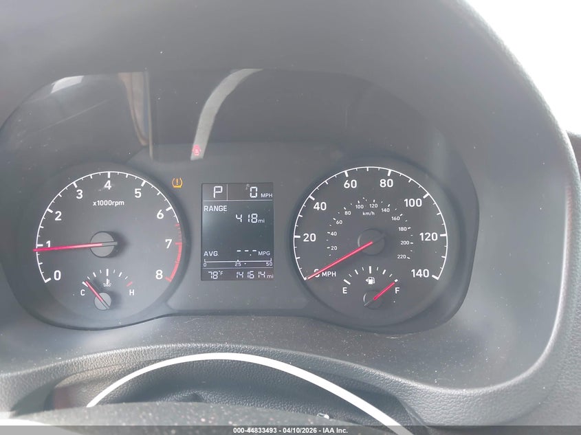 2020 Hyundai Accent 1.6 Se white Lot 111044833493 Vin 3KPC24A61LE104798