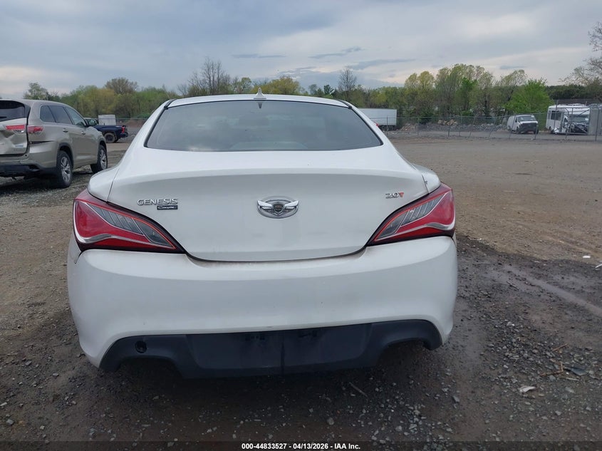 2013 Hyundai Genesis 2.0T Premium VIN: KMHHT6KD4DU086453 Lot: 44833527