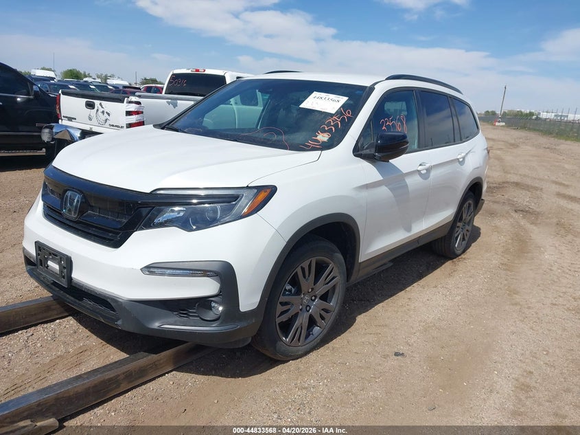 Vin: 5fnyf6h38nb067568, lot: 45330867, honda pilot awd sport 20222
