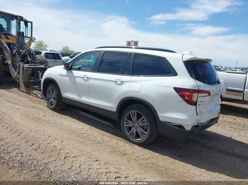 Vin: 5fnyf6h38nb067568, lot: 45330867, honda pilot awd sport 20223