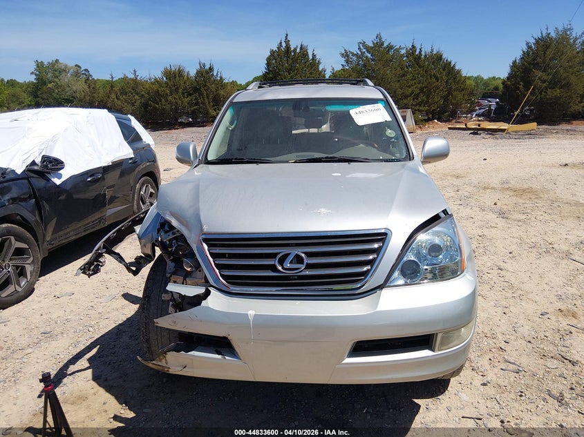 2005 Lexus Gx 470 VIN: JTJBT20X650090400 Lot: 44833600
