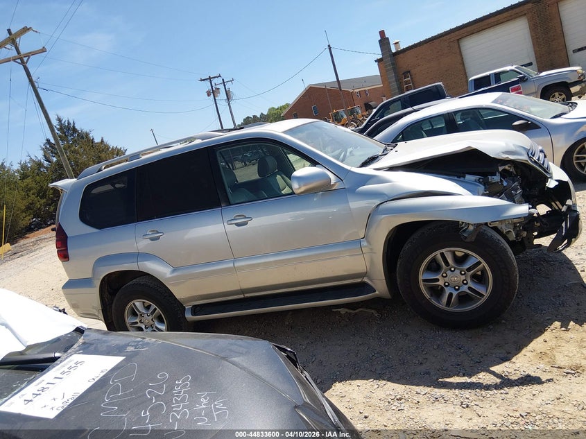 2005 Lexus Gx 470 VIN: JTJBT20X650090400 Lot: 44833600