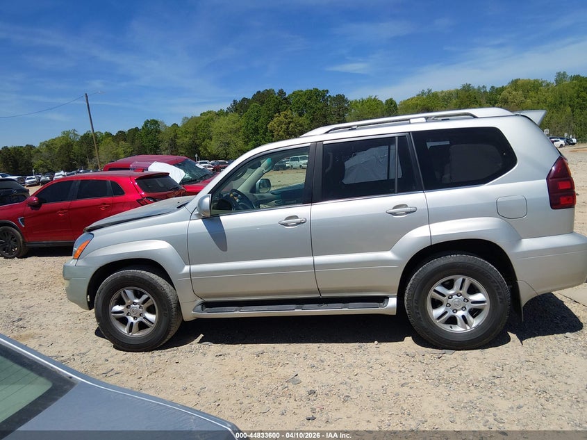 2005 Lexus Gx 470 VIN: JTJBT20X650090400 Lot: 44833600