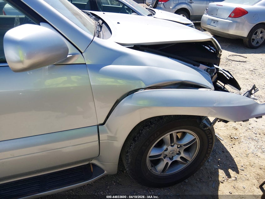 2005 Lexus Gx 470 VIN: JTJBT20X650090400 Lot: 44833600