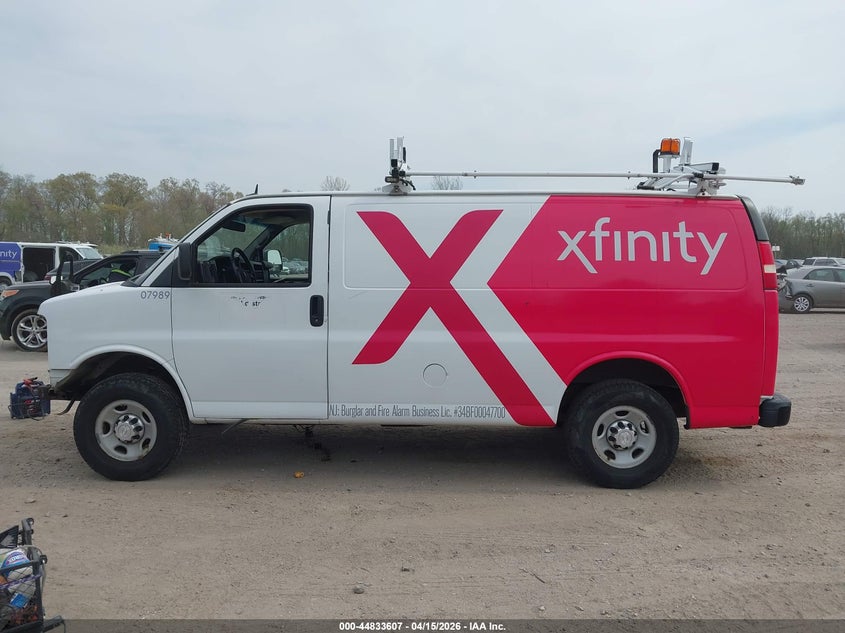 2015 Chevrolet Express 2500 Work Van VIN: 1GCWGFCF9F1153892 Lot: 44833607